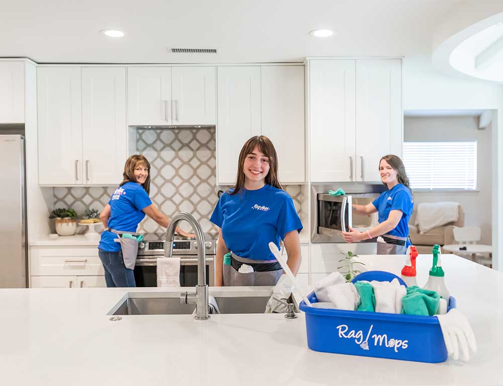 Rag Mops Cleaning Service aims to be the best maid service through our quality house cleaning and exceptional customer service. With our centralized location in Lewisville, we're able to provide residential cleaning services to Lewisville, Highland Village, Lantana, Double Oak, Copper Canyon, Corinth, Lake Dallas, and Hickory Creek.