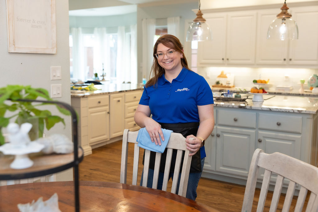 Rag Mops Cleaning Service aims to be the best maid service through our quality house cleaning and exceptional customer service. With our centralized location in Lewisville, we're able to provide residential cleaning services to Lewisville, Highland Village, Lantana, Double Oak, Copper Canyon, Corinth, Lake Dallas, and Hickory Creek.